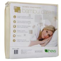 Protetor Colchão SOLTEIRO Impermeável Bambu Care - 088x188 Protetor Colchão SOLTEIRO Impermeável Bambu Care - 088x188