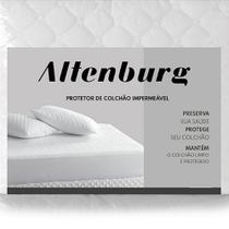 Protetor Colchão Solteiro Toque Acetinado Impermeável Altenburg C/ Elástico