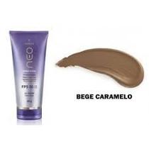 Protetor com base bege caramelo fps 50