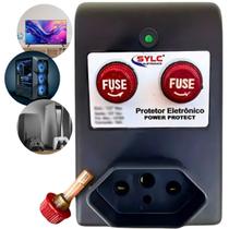 Protetor Contra Quedas de Energia E Surtos De Tensão Proteção Para Tv Games E Pc