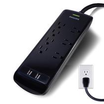 Protetor contra sobretensão Power Strip Philips SPP6270BC/37 7 tomadas