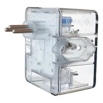 Protetor contra Surtos DPS iCLAMPER Energia 3, com 3 Tomadas, 10A, Bivolt, Tecnologia LCF, Transparente - 26788 Protetor contra Surtos DPS iCLAMPER Energia 3, com 3 Tomadas, 10A, Bivolt, Tecnologia LCF, Transparente - 26788