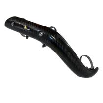 Protetor Curva escapamento Start Fibra Carbono Ktm 250 2012 a 2016