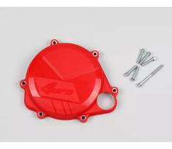 Protetor Da Tampa De Embreagem Ufo Crf 450 17/20 - Vermelho Protetor Da Tampa De Embreagem Ufo Crf 450 17/20 - Vermelho