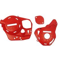 Protetor das tampas do motor amx defender crf250 f Protetor das tampas do motor amx defender crf250 f