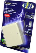 Protetor De 20a Anti Raio Surtos E Picos P/ Eletro Em Geral