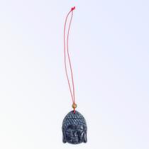 Protetor de ambiente Buda preto Feg Shui 45 mm resina Protetor de ambiente Buda preto Feg Shui 45 mm resina