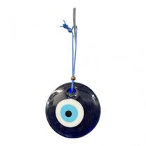 Protetor de Ambiente Olho Grego Azul 8 cm Murano - Lua Mística - 100% Original - Loja Oficial