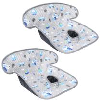 Protetor de assento de carro INFANZIA, forro acolchoado impermeável, pacote com 2