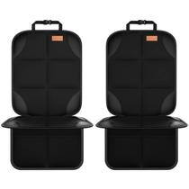 Protetor de assento de carro SMART ELF, pacote com 2, acolchoamento mais grosso, preto