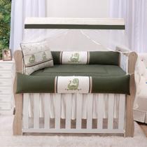 Protetor De Berço Americano Menino 9 Peças