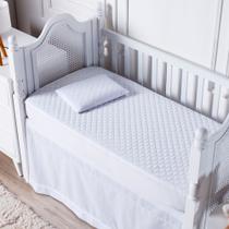 Protetor de Berço Padrão Americano 100% Impermeável C Elástico