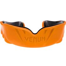 Protetor de boca Venum Challenger preto/laranja com capa protetora