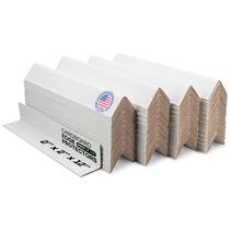 Protetor de borda de papelão, embalagem IDL, 5 x 5 x 30 cm - pacote com 100