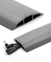 Protetor de cabo de piso de PVC cinza Bates Choice de 1,8 m