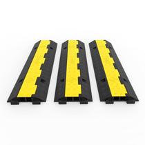 Protetor de cabo Happybuy, pacote com 3, 2 canais, capacidade de 5000 kg