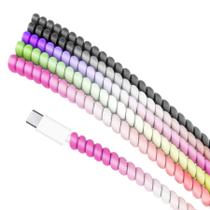 Protetor de cabo Rancco Spiral Cable Strain Relief 140 cm 5 unidades