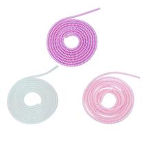 Protetor de cabo Spiral Data 1,55 m TPU 3 PCS para telefone USB