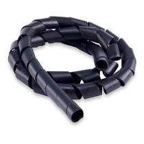 Protetor De Cabos Espiral 12mm X 2 Metros Preto Beltools Protetor De Cabos Espiral 12mm X 2 Metros Preto Beltools