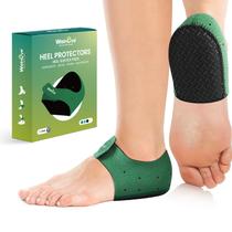 Protetor de calcanhar Welnove Antiderrapante Heel Cups para fascite plantar