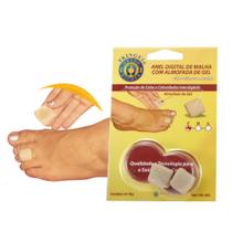 Protetor de Calos em Anel Digital de Malha e Almofada de Gel Protetor de Calos em Anel Digital de Malha e Almofada de Gel