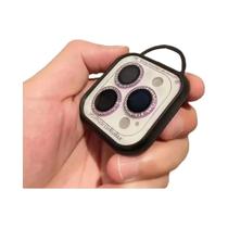 Protetor De Câmera Diamond Bling Para iPhone 17 pro Max 16 15 14 13 12 Mini Air Bling Vidro Protetor