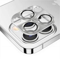 Protetor de câmera p/ iPhone 14ProMax-alumínio-Prata-Gshield