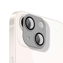 Protetor de câmera para iPhone 14 -alumínio - Prata -Gshield