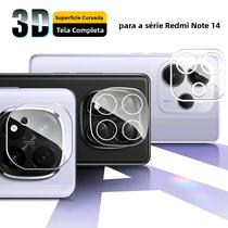 Protetor De Câmera Traseira De Vidro Para Xiaomi Redmi Note 14 pro plus Pro+ 5G 4G HD, 3 Peças Protetor De Câmera Traseira De Vidro Para Xiaomi Redmi Note 14 pro plus Pro+ 5G 4G HD, 3 Peças