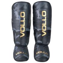 Protetor de Canela Caneleira Par Artes Marciais MuayThai Vollo