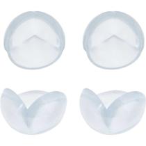 Protetor De Canto Redondo Vonder Transparente 43 Mm X 43 Mm - Conjunto Com 4 Unidades E Adesivo De Protetor De Canto Redondo Vonder Transparente 43 Mm X 43 Mm - Conjunto Com 4 Unidades E Adesivo De