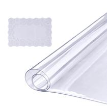 Protetor de capa de mesa VEVOR Clear PVC 1,5 mm de espessura 90x180cm Protetor de capa de mesa VEVOR Clear PVC 1,5 mm de espessura 90x180cm