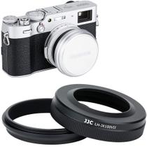 Protetor de capuz de lente e adaptador de filtro de 49 mm para Fujifilm X100 Protetor de capuz de lente e adaptador de filtro de 49 mm para Fujifilm X100
