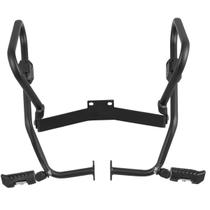 Protetor De Carenagem Cromo Forte Shield Com Pedaleira Retrátil Nxr 150 2009/ Nxr 160