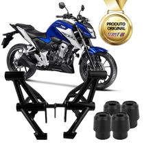 Protetor De Carenagem Stunt Race CB300F Preto Brilho Protetor De Carenagem Stunt Race CB300F Preto Brilho