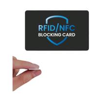 Protetor De Cartão Anti-Roubo Com Bloqueio RFID, Pacote Com 2, Protetor De Carteira NFC Sem Contato
