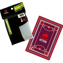 Protetor de Cartas 100 Sleeves 63,5x88mm Exploding Kittens