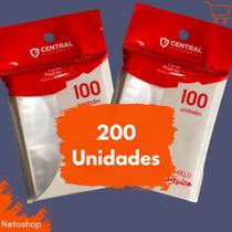 Protetor de Cartas Sleeve Central Shield 63 x 88mm Padrão Básico Transparente Pokémon Magic TCG