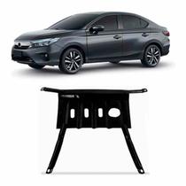 Protetor de Cárter em Aço Honda City 2022 a 2025 Protetor de Motor e Câmbio