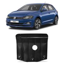 Protetor de Cárter em Aço Volkswagen Polo 2019 a 2025 Protetor de Motor e Câmbio