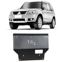 Protetor de Carter Motor Mitishubishi TR4 2010 a 2015 Aço Reforçado Preto Protetor de Carter Motor Mitishubishi TR4 2010 a 2015 Aço Reforçado Preto