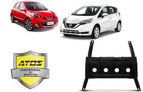 Protetor de Carter Nissan March Versa AT-7050S - Chapa 1.5mm