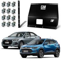 Protetor de Carter Preto Chevrolet Tracker E Onix