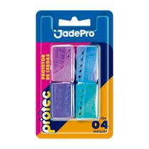 Protetor de Cerdas Para Escova de Dente JadePro Blister com 4 unidades