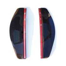 Protetor De Chuva Para Espelho Retrovisor Smart 451 453 ForTwo ForFour, Capa Defletora 2 Peças