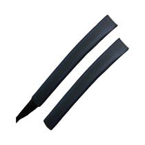 Protetor De Cinto De Segurança Longo Em Couro PU Xadrez Gravado De 50cm E 75cm Para Carro -