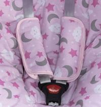 Protetor de Cinto Estampado 2 pçs - Soninho Rosa