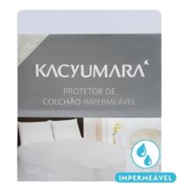Protetor de Colchão Algodão Impermeável - Casal - Kacyumara