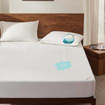 Protetor de colchão BEDLORE Twin Waterproof White