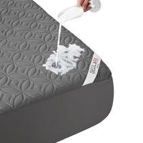 Protetor de colchão BEDLORE Waterproof Queen Size Grey Protetor de colchão BEDLORE Waterproof Queen Size Grey